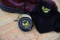 Branded Dr Martens shoe care protector kit. Leather wax and all weather protection spray.