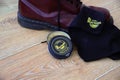 Branded Dr Martens shoe care protector kit. Leather wax and all weather protection spray.