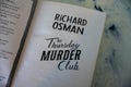 Durham, UK - 29th December 2022: Richard Osman \'The Thursday Murder Club\',