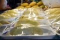 Durian fruit is popular both Thai and foreign