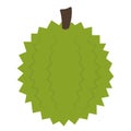 Durian Icon clip art vector illustration graphic design