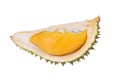 Durian isolated.