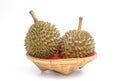 Durian ,king of fruits sweet and delicious fruit Royalty Free Stock Photo