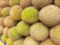 Durians on sale in Singapore