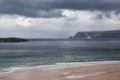 Durness Beach On The Atlantic In North Scotland.