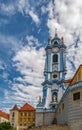 Durnstein abbey church, Austria Royalty Free Stock Photo