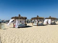 Scenic view of beautiful relaxing deck on GJIRI I LALZIT beach