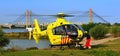Durtch trauma helicopter Royalty Free Stock Photo