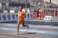 Duru Mulu Melka during Rome Marathon 2016.