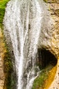 Duruitoarea Waterfall (1210 m), Ceahlau Massif Royalty Free Stock Photo