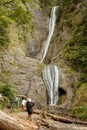 Duruitoarea Waterfall, One Of The Most Visited Locations In Ceahlau National Park