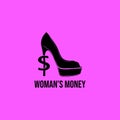 Sexy Hot Woman Female Girl Highheels with Money Symbol Logo Design