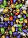 Dushanbe, Tajikistan - Januare 08 2023: chocolate eggs candies elit Choco eggy