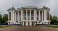 DUSHANBE, TAJIKISTAN - MAY 16, 2018: Ayni Opera and Ballet Theatre in Dushanbe, capital of Tajikist