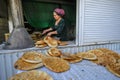 Mehrgon Market in Dushanbe, Tajikistan