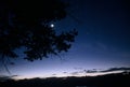 Dusk in Amazon basin