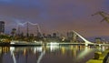 Dusk in Buenos Aires. Puerto Madero neighborghood or disctrict i Royalty Free Stock Photo