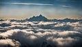 Dusk in the Clouds Everest\'s Panoramic View