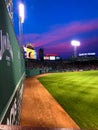 Dusk at Fenway Royalty Free Stock Photo