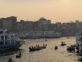 port of Dhaka, Sadarghat, Buriganga River, Dhaka, Bangladesh