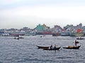 port of Dhaka, Sadarghat, Buriganga River, Dhaka, Bangladesh Royalty Free Stock Photo