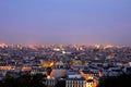 Dusk over Paris - wide panoramics