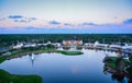 Dusk on Putting Green - World Golf Hall of Fame - Ponte Verde, F