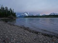 Jackson Lake, Grand Teton National Park, Wyoming U.S.A. Royalty Free Stock Photo