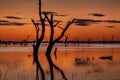 Dusk skies over the magnificent Menindee Lake