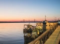 Dusk, Sunset in Ayamonte, Andalucia.