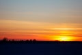 Dusk,Sunset sky twilight in the evening with colorful sunlight and dark blue,majestic pink sky background. Beautiful nature Royalty Free Stock Photo