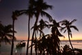 Dusk time at Willy Rock. Boracay Island. Malay. Aklan. Western Visayas. Philippines Royalty Free Stock Photo