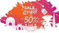 Dussehra Mega Sale with Special Discount Offers promotion advertisement, Creative website header or banner set, Angry ten headed R