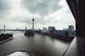 Dusseldorf cityscape skyline at summer 2017, Germany