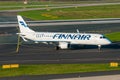 Finnair Embraer ERJ-190 Royalty Free Stock Photo