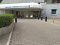 Dusseldorf, North Rhine-Westphalia, Germany, July 10, 2021: Entrance of Evangelisches Krankenhaus DÃÂ¼sseldorf EVK for medical sur Royalty Free Stock Photo
