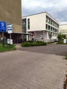 Dusseldorf, North Rhine-Westphalia, Germany, July 10, 2021: St. Martinus-Krankenhaus DÃÂ¼sseldorf as medical center and renovated h Royalty Free Stock Photo