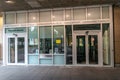 Dusseldorf, North Rhine-Westphalia, Germany, June 27, 2021: German financial court in Dusseldorf as judiciary courtroom for legal