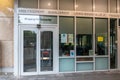 Dusseldorf, North Rhine-Westphalia, Germany, June 27, 2021: German financial court in Dusseldorf as judiciary courtroom for legal