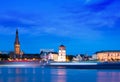 Dusseldorf Skyline and the Rhine, Germany