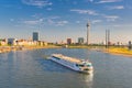 Dusseldorf in a sunny summer day