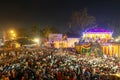 Dussera Procession with crowds at Jagdalpur