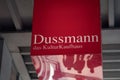 Dussmann das KulturKaufhaus library sign Royalty Free Stock Photo