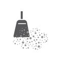 Dust allergy icon. Vector sign for web graphic