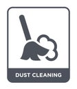 dust cleaning icon in trendy design style. dust cleaning icon isolated on white background. dust cleaning vector icon simple and Royalty Free Stock Photo