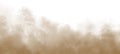Dust Cloud Vector on White Background Royalty Free Stock Photo