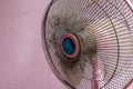 Dust on cover electric fan it dirty and make effect on air