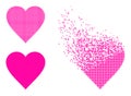 Dust Dotted and Original Heart Icon