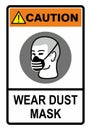 Dust mask Royalty Free Stock Photo