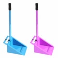 Dust pan blue purple